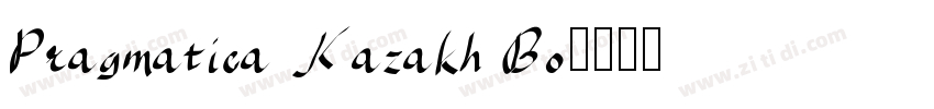 Pragmatica Kazakh Bo字体转换
